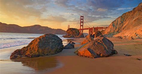 Baker Beach Sunset Photograph by Ed Stokes - Pixels