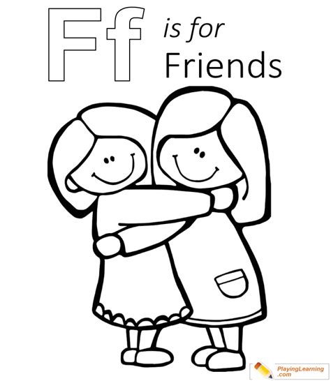 Free Coloring Pages Of Friendship