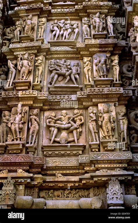 Temple of Khajuraho Stock Photo - Alamy