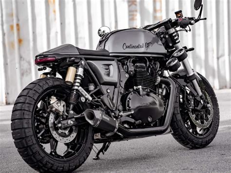 This Custom RE Continental GT 650 From Neev Motorcycles Is A Beast ...