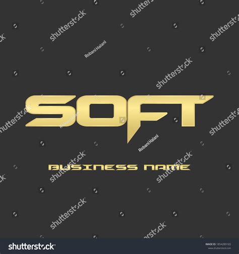 Logo Soft Business Letter Logo Design Stock Vector (Royalty Free ...