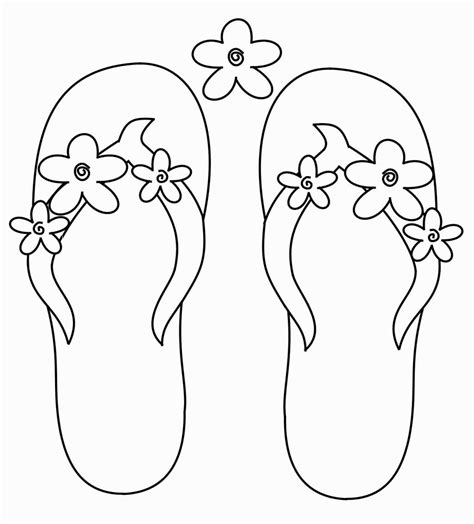 Flip Flop Drawing at GetDrawings | Free download