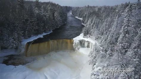 Tahquamenon Falls (WINTER) by upgraphics.com - YouTube