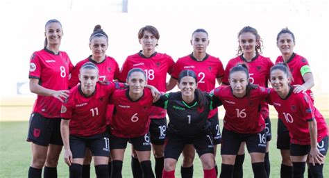 The Albanian women's national team wins 4-0 against Cyprus