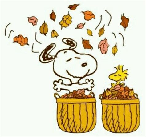 Autumn clipart snoopy, Autumn snoopy Transparent FREE for download on ...