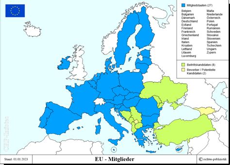 Die Europäische Union auf einen Blick – Politik und Zeitgeschichte