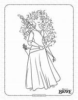 Disney Brave Coloring Pages For Kids sketch template