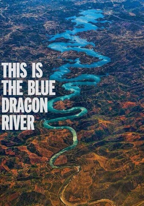 The Blue Dragon River near Odeleite, Portugal.