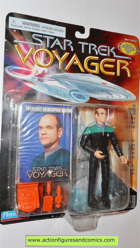 Star Trek DOCTOR voyager 1996 playmates action figures toys moc | Star ...