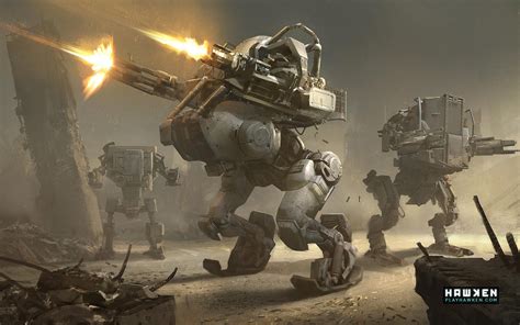 HAWKEN Artwork - Online Mech Combat First-Person-Shooter - HAWKEN: War ...