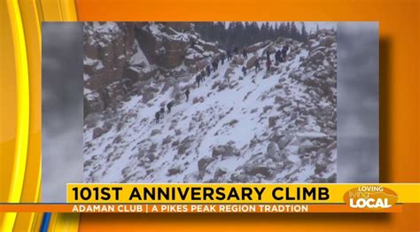 The AdAmAn Club preps for anniversary climb on Pikes Peak | FOX21 News ...