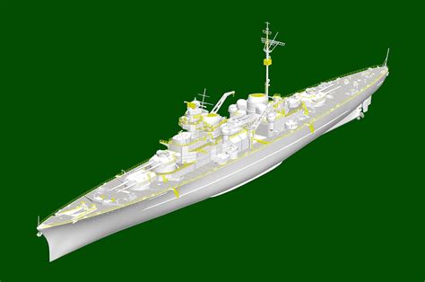 1/350 DKM O Class Battlecruiser Barbarossa - Harrastekauppa Hobbylinna