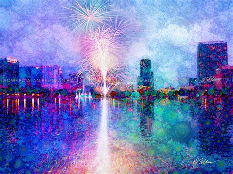 Fireworks at Lake Eola, Orlando, Florida 4th of July on Behance