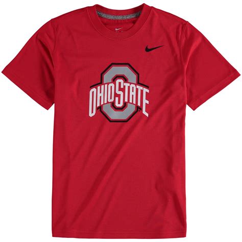 Ohio State Buckeyes Nike Youth Logo Legend Dri-FIT T-Shirt - Scarlet