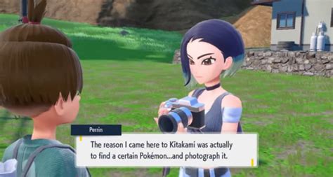 Theories on the pokemon Perrin wants to snap a photo of? : r ...