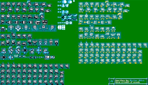 The Spriters Resource - Full Sheet View - Cuphead Customs - Mugman (NES)