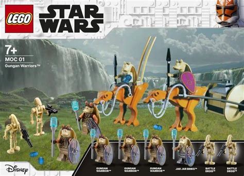 $30 Gungan Battlepack MOC - legostarwars | Lego star wars sets, Lego photo, Lego star wars