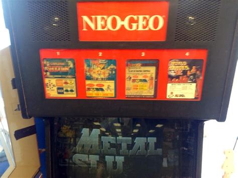 Neo-Geo Video Arcade Machine, At Retro Game Plus, Newingto… | Flickr