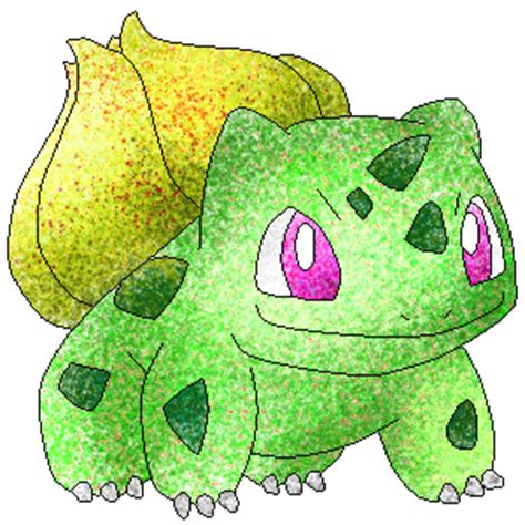 Shiny Bulbasaur by RougeSulfura on DeviantArt