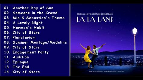 LA LA LAND ORIGINAL SOUNDTRACK - YouTube