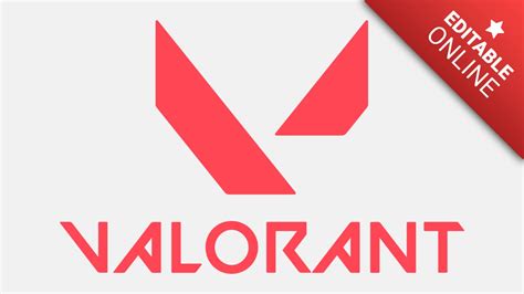 Valorant Logo | Text Effect Generator