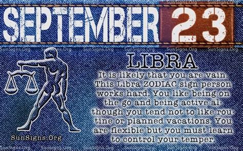 September 23 Zodiac Birthday Horoscope Personality | SunSigns.Org