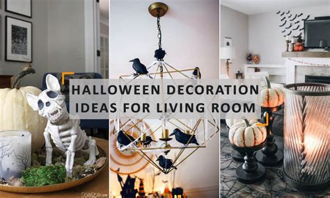 70+ Sweet and Spooky Living Room Decoration Ideas for Halloween