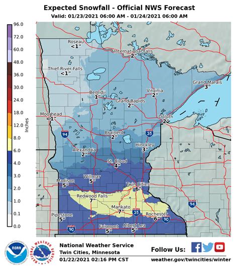 Snow moves in Saturday: Heaviest totals across southern Minnesota | LaptrinhX / News