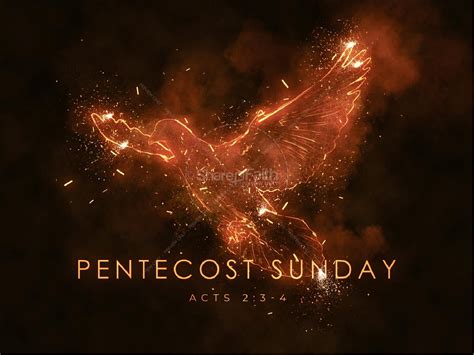 Fire Of The Spirit Pentecost Sunday Title Graphic