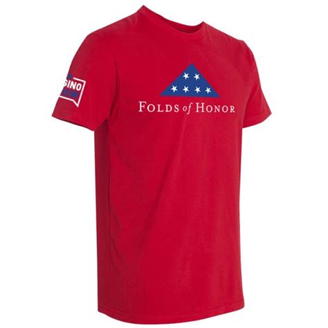 Red Folds of Honor/The Dan Bongino Show T-shirt | Bongino | Store