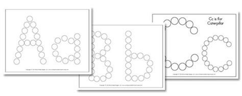 A-Z Do-A-Dot Worksheets - Confessions of a Homeschooler