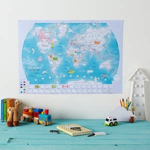 The World Doodle Map | Baker & Taylor