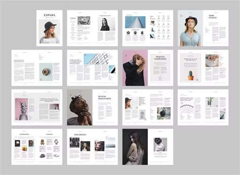 10 Best Fashion Magazine Templates • PSD design