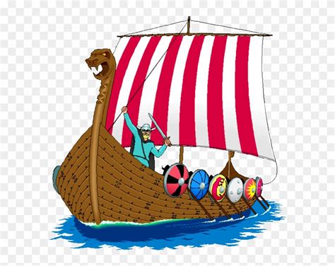 Longship Clipart Of Flowers