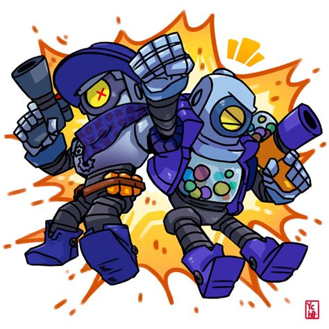 Ricochet and Rico by Yangch0 on DeviantArt