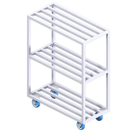 Mobile Cooler/Freezer Shelf Trucks | National Cart