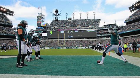 Philadelphia Eagles do soccer-centric celebration after scoring touchdown