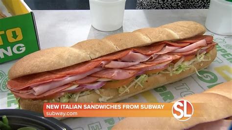 Subway introduces new Italian Sandwiches - YouTube