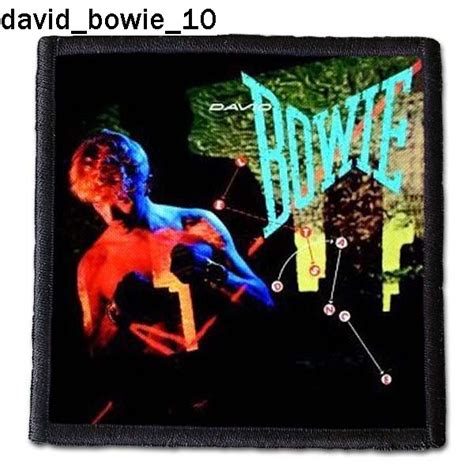 David Bowie 10 - Small Printed Patch - King Of Patches