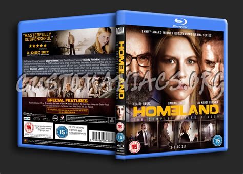 Homeland The Complete Third Season blu-ray cover - DVD Covers & Labels by Customaniacs, id ...