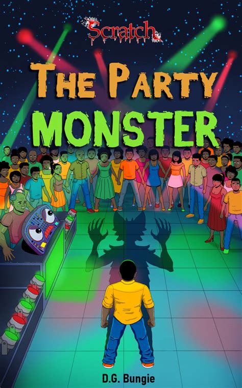 Art Commissions - The Party Monster: Book Cover Illustration - Sotuland