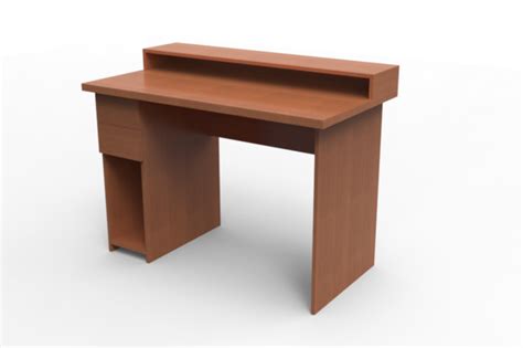 Simple Computer Desk - SOLIDWORKS - 3D CAD model - GrabCAD