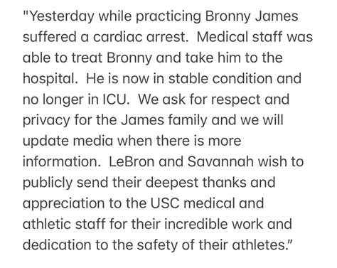 Did Bronny James Suffer Cardiac Arrest?- Health Update