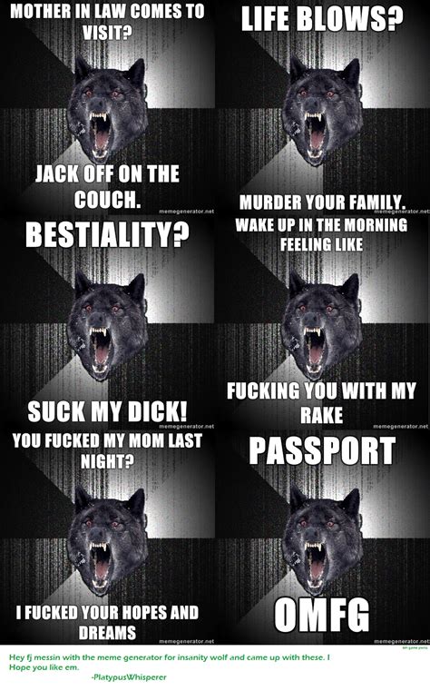 Insanity Wolf Compilation