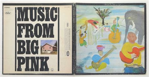 The Band – Music from Big Pink album art - Fonts In Use