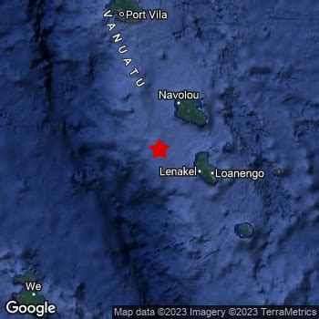 Strong M6.0 Earthquake hit in the Coral Sea 191km from Port-Vila ...