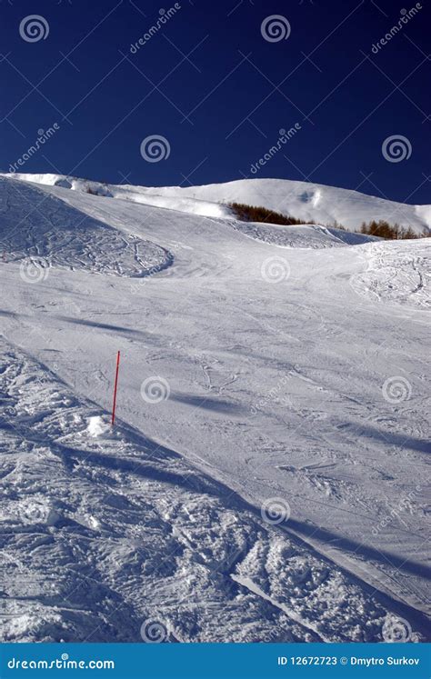 Ski slope stock image. Image of countryside, extreme - 12672723