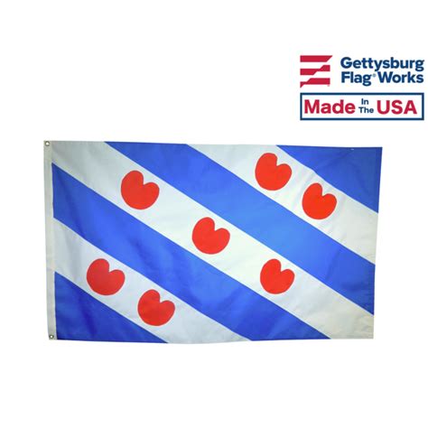 Friesland Flag (Holland)