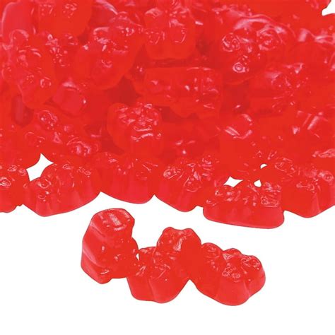 Red Gummy Bear (5Lb) - Edibles - 565 Pieces - Walmart.com - Walmart.com