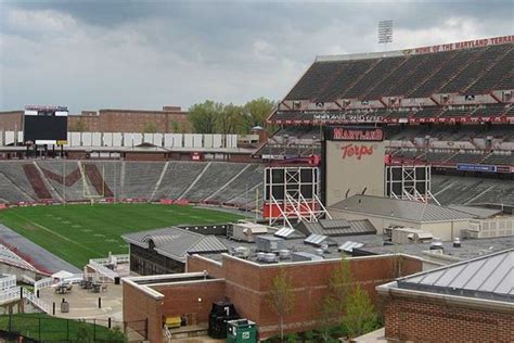 Ohio State Buckeyes at Maryland Terrapins Football SECU Stadium College ...